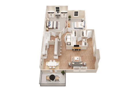 bedroom floor plan an open concept living room and dining room with a kitchen